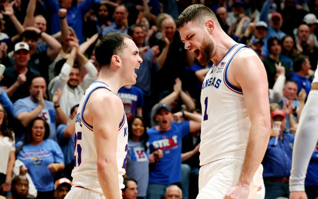 Follow live: Kansas takes on Gonzaga with spot in Sweet 16 on the line