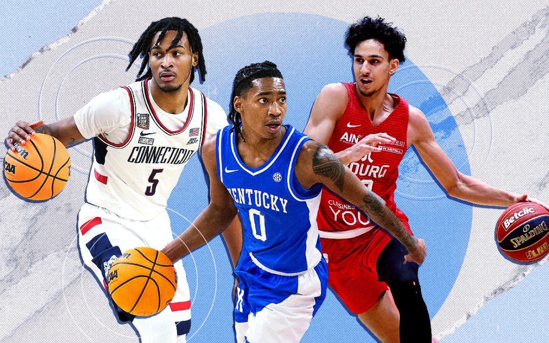 NBA mock draft: A new No. 1, a mini-slide for a champ, and Bronny on the rise