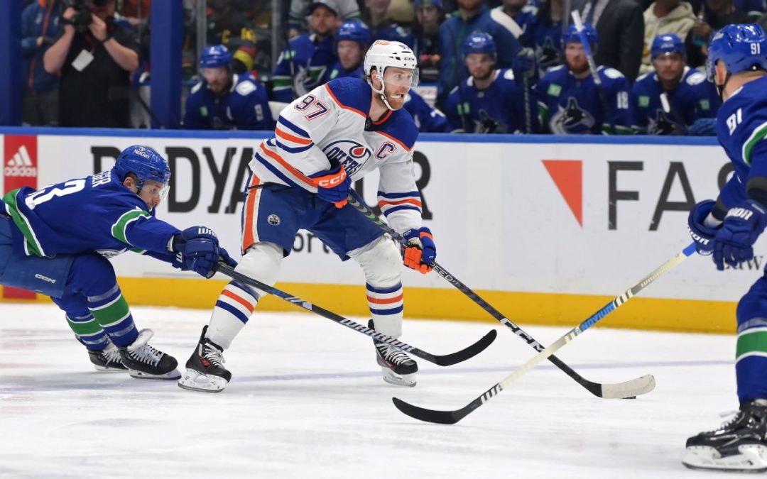 Oilers keep calm despite G1 collapse to Canucks