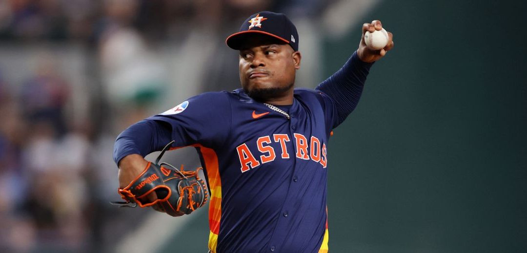 Follow live: Astros Framber Valdez leads a no-hit bid against Rangers